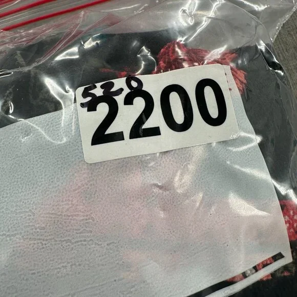 NEW! Miami By Francesca's Romper Small Floral V-Neck Black Red Figure Flattering - Picture 16 of 16